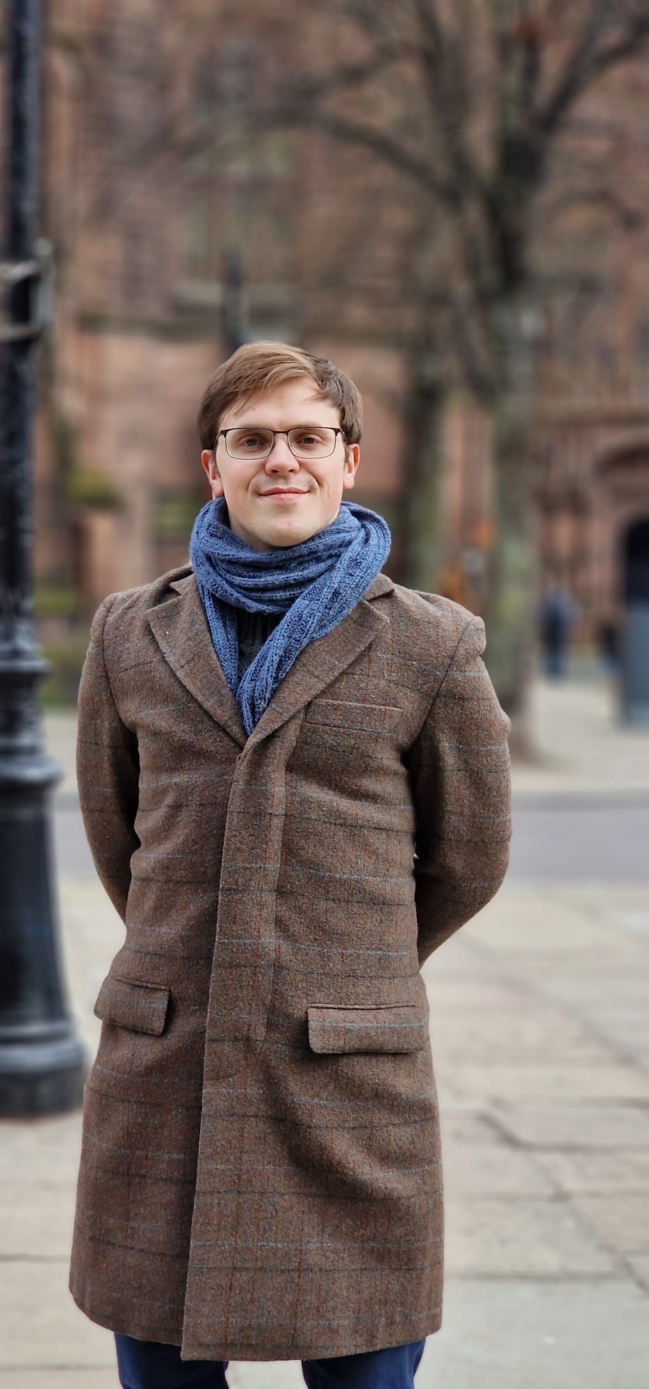 Portrait of Dr. Yaniv Proselkov in Cambridge